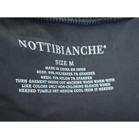 Pajama Top Nottibianche Women’s Black Pajama Top Women’s V Neck Shell Top - Picture 7 of 16